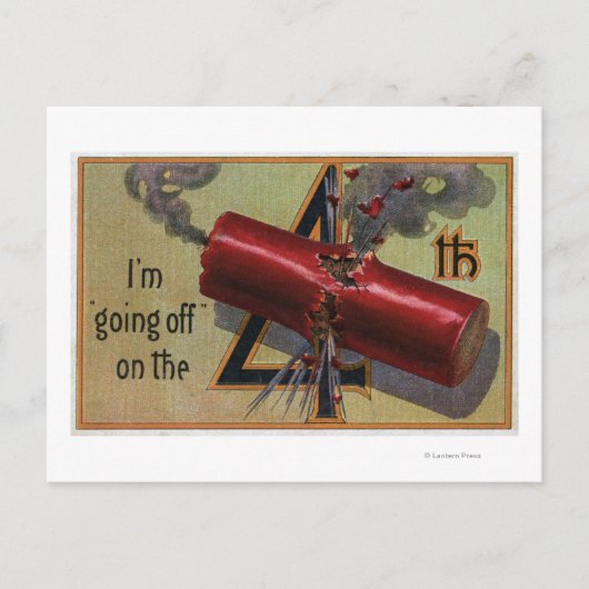 4番目の2番に出発 ポストカード (正面)