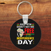 4番目は私を自由に設定していない12月 キーホルダー (正面)