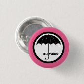 4番？傘 缶バッジ (正面&裏面)