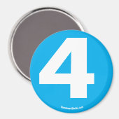 4磁石 マグネット (正面/裏面)