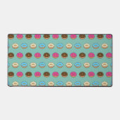 4種類のドーナツのパターン デスクマット (正面)