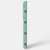 4種類のドーナツのパターン SAMSUNG GALAXYケース (左側面)