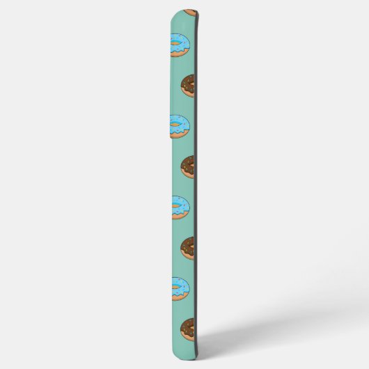 4種類のドーナツのパターン SAMSUNG GALAXYケース (左側面)