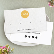 4穴スタッド追加ロゴイヤリングホルダー