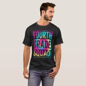 4等分隊絞り染め4等分隊先生 Tシャツ (正面フル)