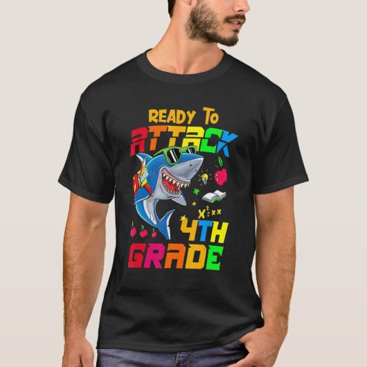 4級アパレル新学期攻撃準備完了 Tシャツ (正面)