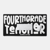 4級先生評価 デスクマット (キーボード&マウス)