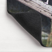 4羽の小さいペンギン マウスパッド (コーナー)