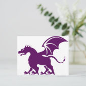 4脚ドラゴン ポストカード (スタンド正面)