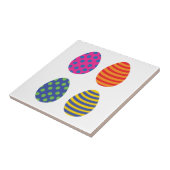 4色のイースターエッグ タイル (側面)