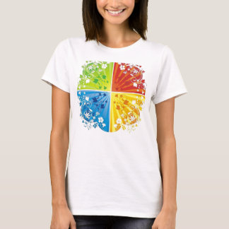 4色のタンクトップ Tシャツ