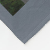 4色の毛布のキャプションカスタム付きギャラリー フリースブランケット (角)