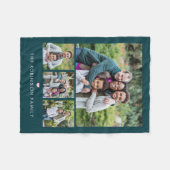 4色の毛布のスウィートカスタムアートのギャラリー フリースブランケット (正面(横))