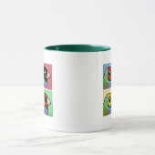 4色グーリアンフィンチ マグカップ (中央)