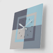 4色コンボ スクエア壁時計 (傾斜)