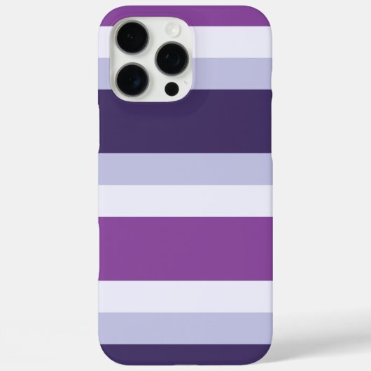 4色コンボ – ブルーバイオレットパープルラベンダー Case-Mate iPhoneケース (裏面)