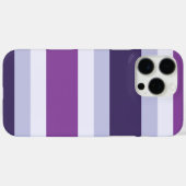4色コンボ – ブルーバイオレットパープルラベンダー Case-Mate iPhoneケース (裏面 (横))