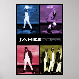 4色ジェームズドーレのポスター ポスター