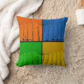 4色 クッション (ブランケット)