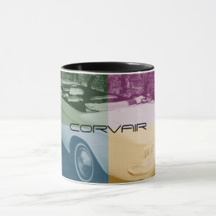 4色Corvair 1965年- 1970年 マグカップ
