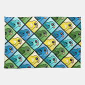 4色Linnies キッチンタオル (横)