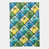 4色Linnies キッチンタオル (縦)