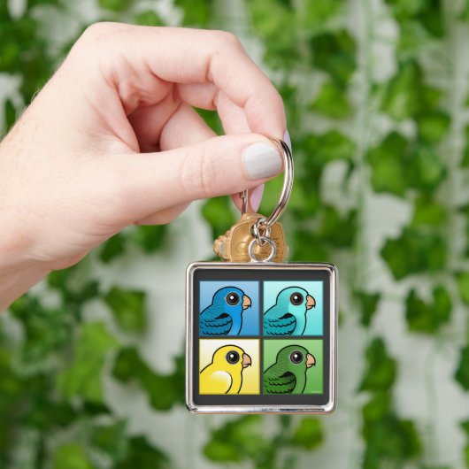 4色Linnies キーホルダー (手)