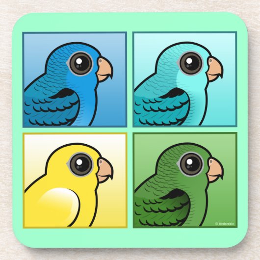 4色Linnies コースター (正面)