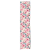 #4花柄 ショートテーブルランナー (正面)