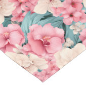 #4花柄 ショートテーブルランナー (コーナー)