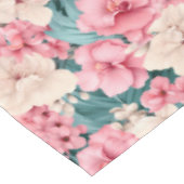 #4花柄 テーブルクロス (アングル)