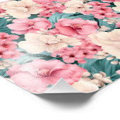 #4花柄 フォトプリント            (角)