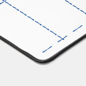 4行x 4列デスクマットの並べ替え デスクマット (コーナー)