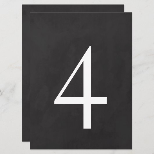 4表6.5 x 8.75 招待状 (正面/裏面)