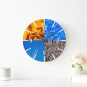 4要素 ラージ壁時計 (ホーム)