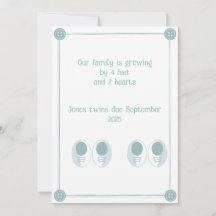 4足、2ハートツイン妊娠の発表