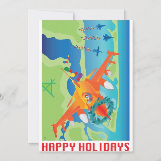 4軍隊ジェットホリデーカード シーズンカード (正面)