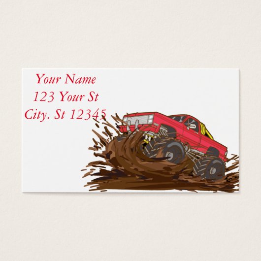 4輪車マッドトラックThunder_Cove (正面)