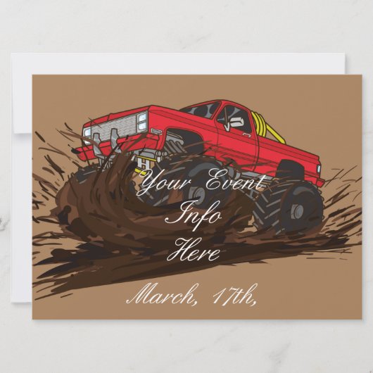 4輪車マッドトラックThunder_Cove (正面)