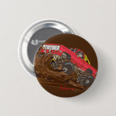 4輪車マッドトラックThunder_Cove 缶バッジ (正面&裏面)