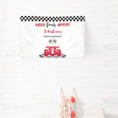 4速で4速の子供の誕生日 横断幕 (インサイチュ)