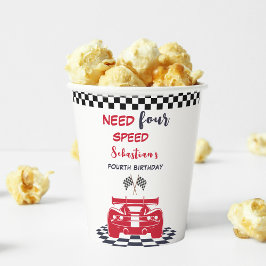 4速で4速の子供の誕生日 紙コップ