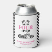 4速ピンク重い自転車が必要4歳の誕生日 缶クーラー (缶正面)