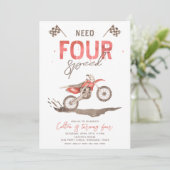 4速誕生日招待状 | 4番目 招待状 (スタンド正面)