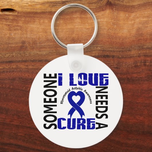 4関節リウマチの治療が必要 キーホルダー (正面)