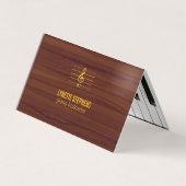 4面ピアノインストラクター名刺 名刺 (正面)