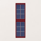 4面屋根の屋根の上にエネル太陽のギー赤い屋根 名刺 (外部フラット)