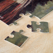 4頭のくま、ネイティブアメリカンの戦士の主なパズル ジグソーパズル (側面)