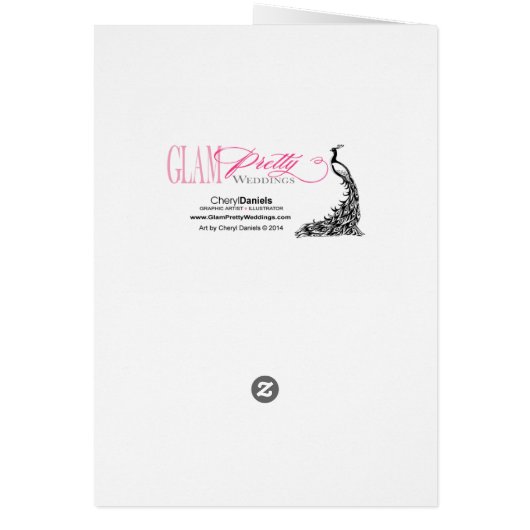 4魅了された均等になる月明りの結婚式の座席表 (裏面)