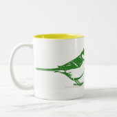 4鳥のマグ ツートーンマグカップ (左)